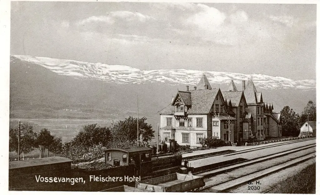 Foto av Fleichers Hotel på Vossevangen