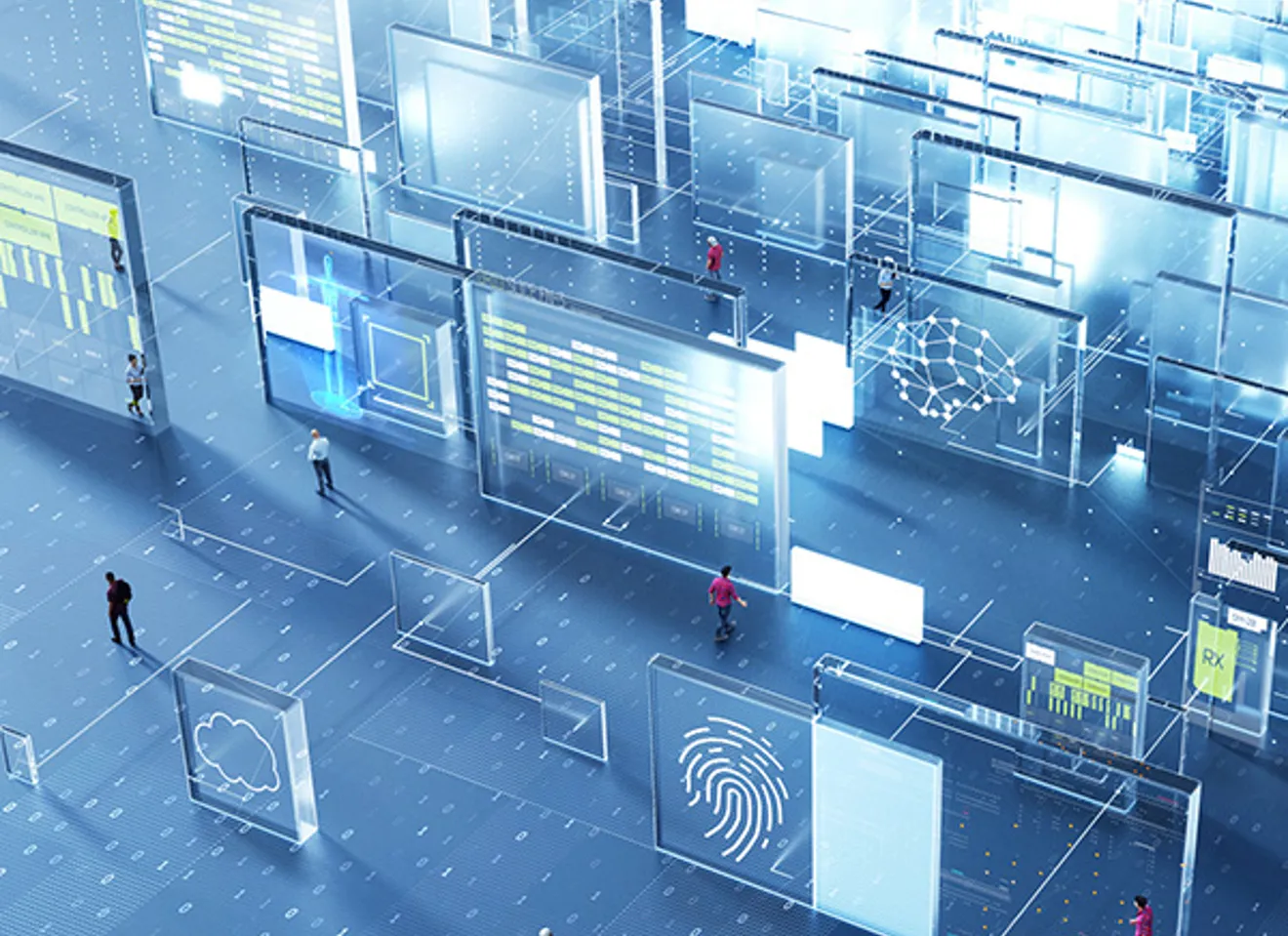 illustrasjon av teknologi