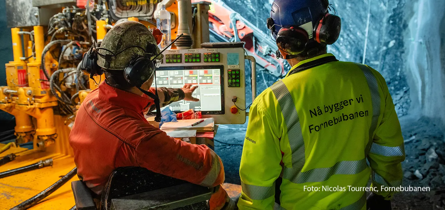 Arbeid med Fornebubanen