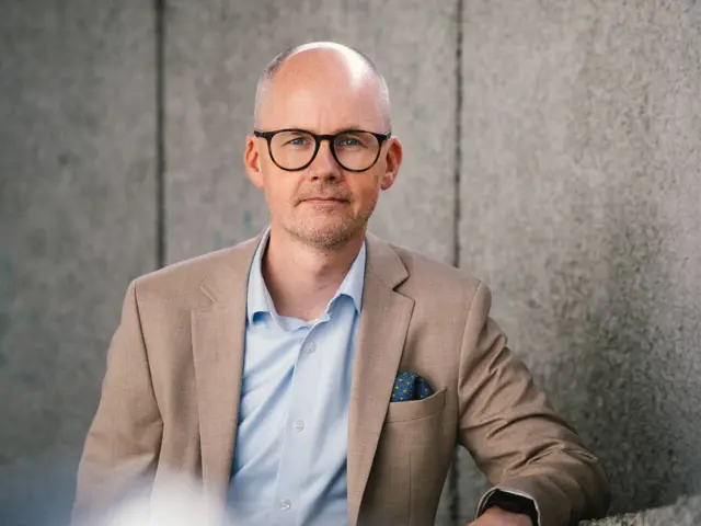 Krister Nyløkken, visepresident i Tekna mener helseteknologi er viktig i helsesektoren fremover