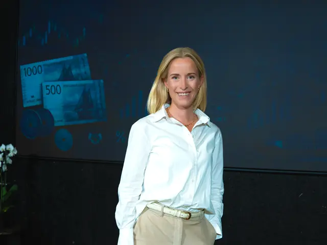 Forbrukerøkonom, Thea Olsen, fra Handelsbanken Foto: Hermine Heier