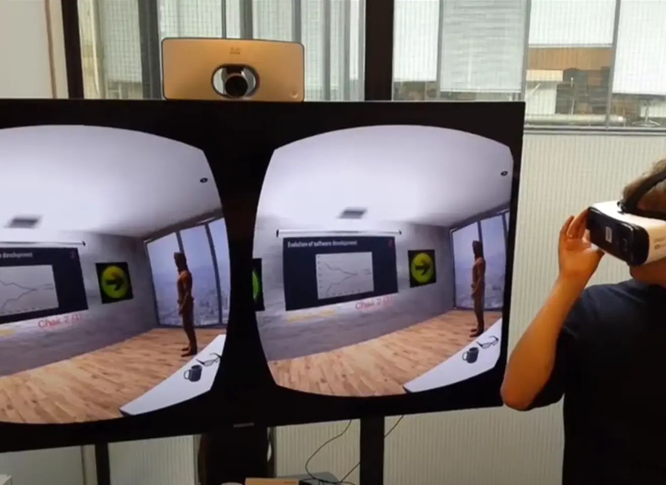 VR-briller på arbeidsplassen