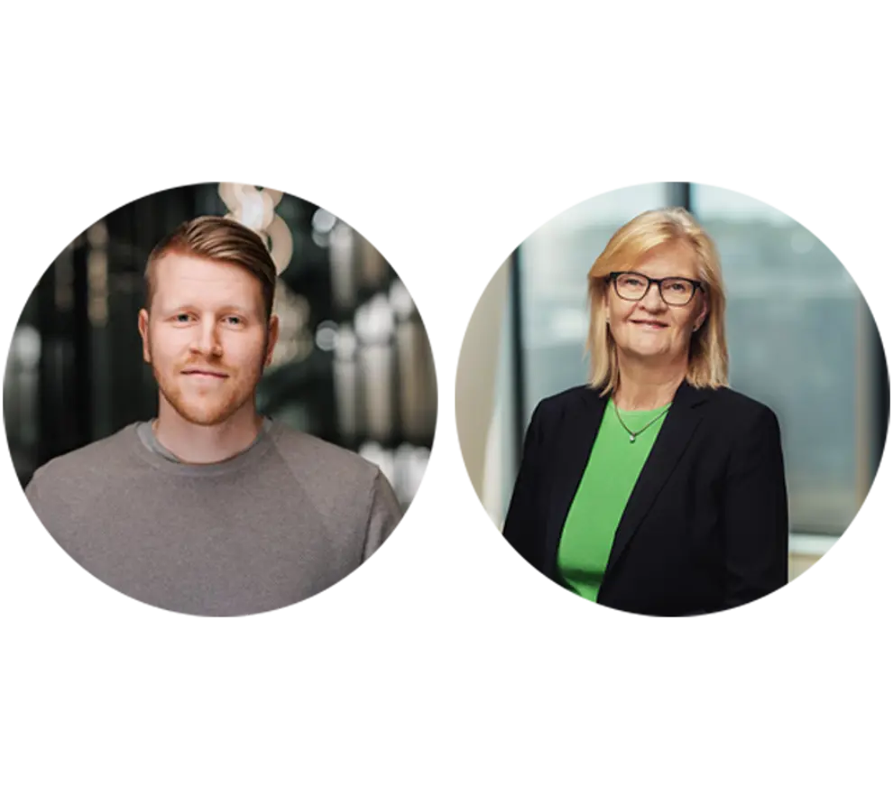 Bilde av Kjersti Hobøl og Fredrik Fornes