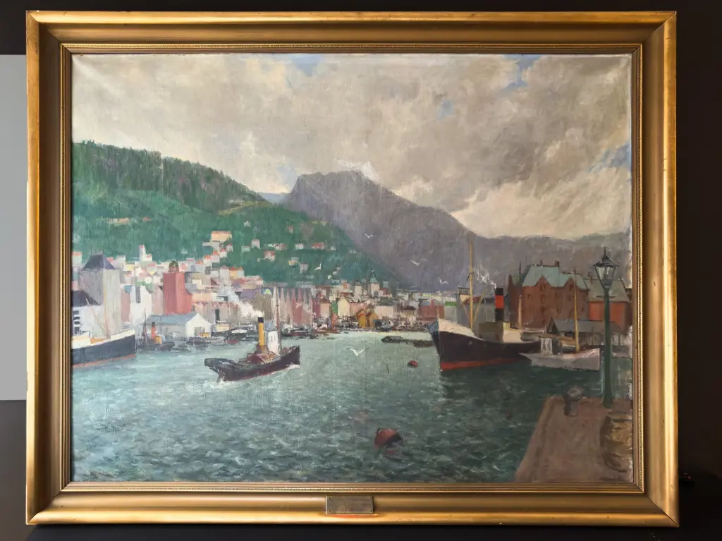 maleri av Bergen