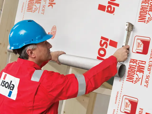 Tyvek-FireCurb-montering