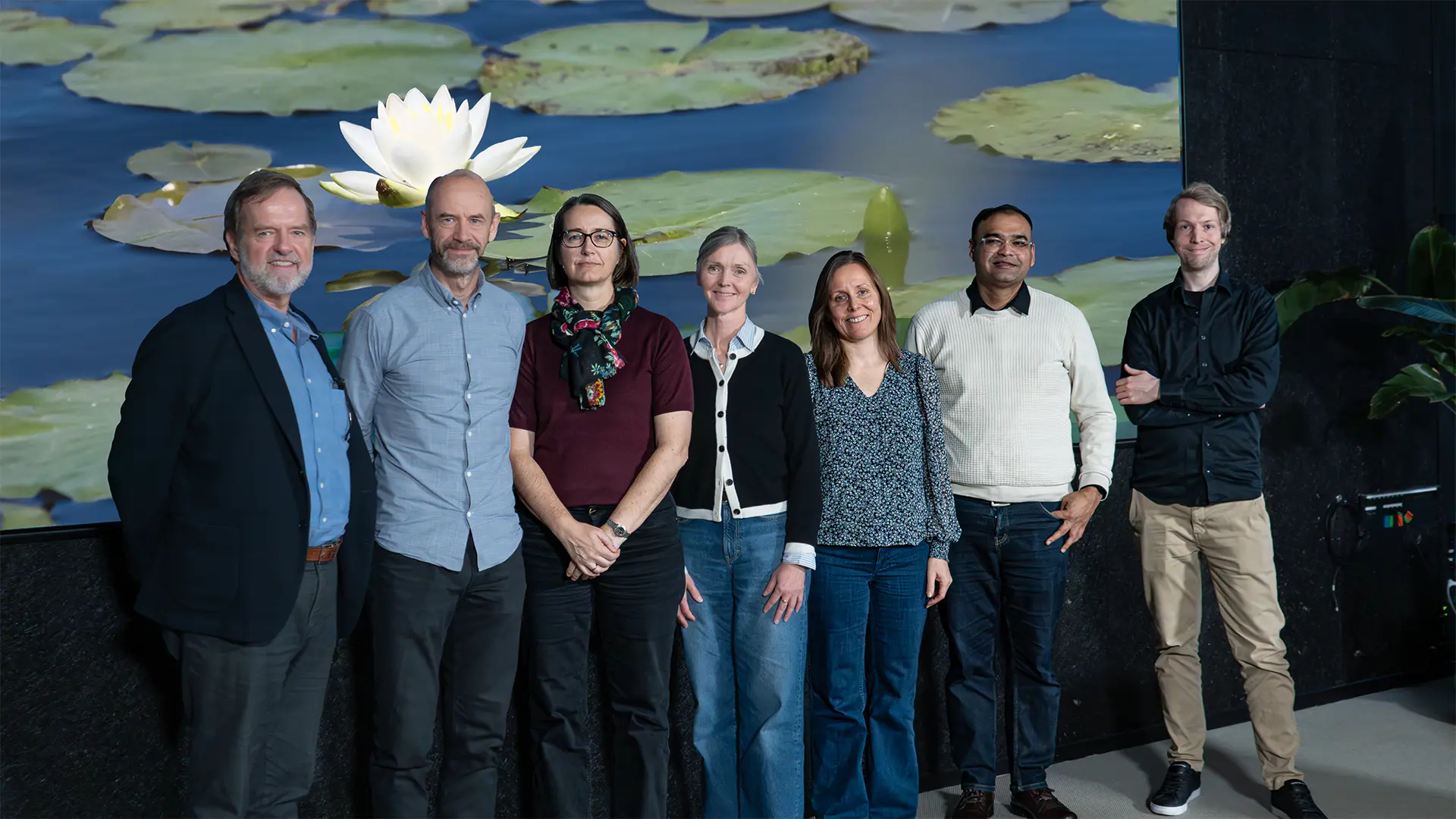 Herman Helness, Christian Vogelsang, Ragnhild Raastad, Gunhild Hageskal,  Kristine Akervold, Nachiket Marathe, Thorben O. Reiche.   