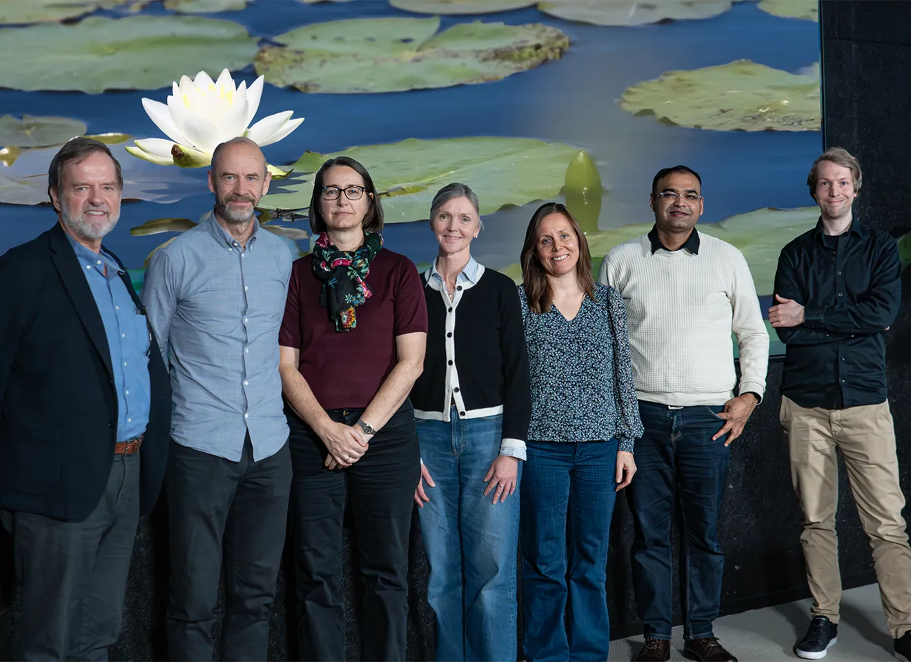 Herman Helness, Christian Vogelsang, Ragnhild Raastad, Gunhild Hageskal, Kristine Akervold, Nachiket Marathe, Thorben O. Reiche.