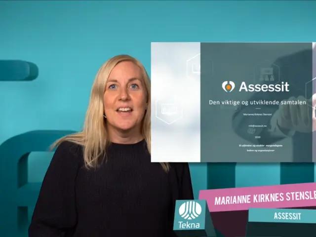 Stenslet holder kurs hos Tekna