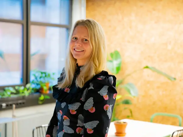 Foto av Emma Tryti, daglig leder i Kron