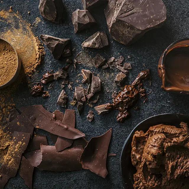 Sjokolade i forskjellige former