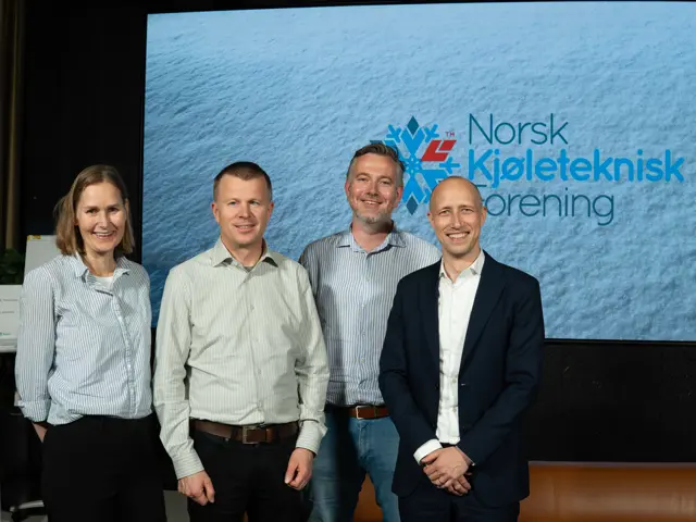 Henriette Kristiansen og Andreas Falch Haugland, Frode Hovdenak,Erik Hoksrød