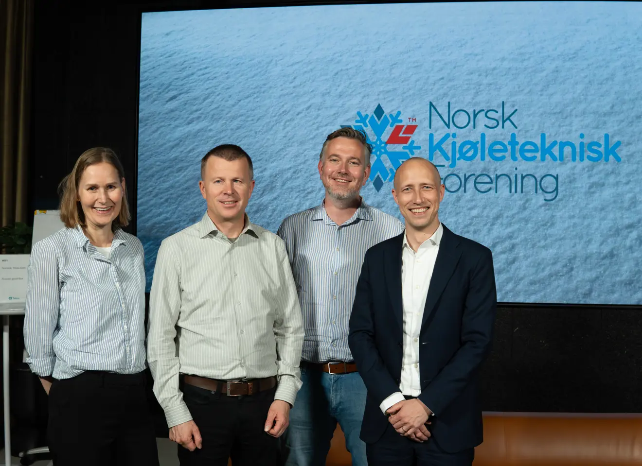 Henriette Kristiansen og Andreas Falch Haugland, Frode Hovdenak,Erik Hoksrød