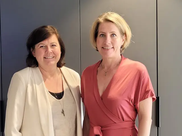 Hanne Gillebo-Blom og Rikke Ringsrød