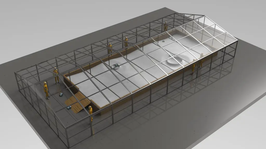 Tegning av testarena