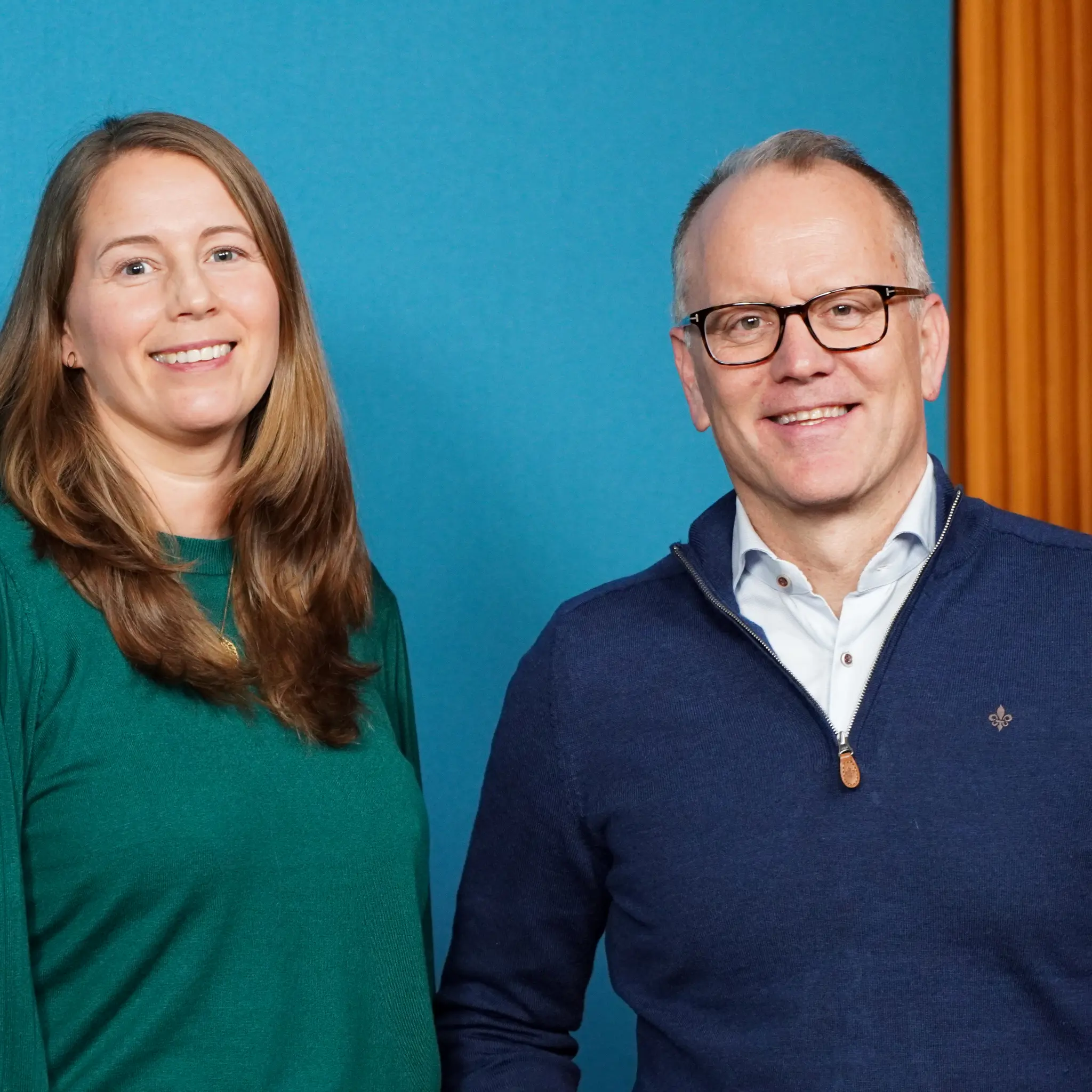 Sara Øvergaard og Stein D. Wesenberg