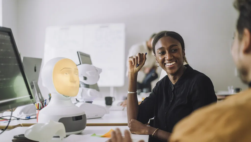 forsker på robot