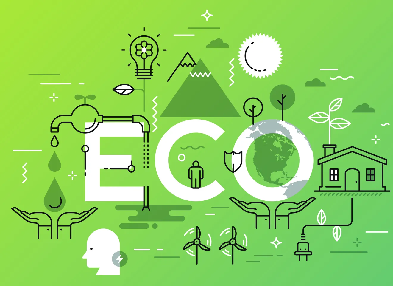 Eco-design-green