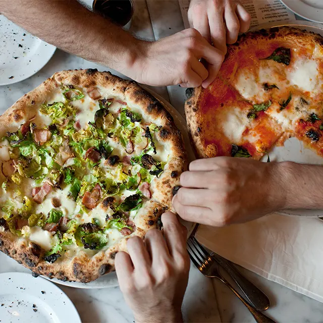 Forskjellige pizzaer