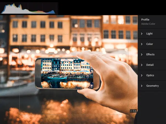 Skjermbilde av et bilderedigeringsprogram 