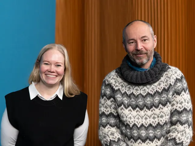 Kjersti S Bækkedal og Rasmus Benestad