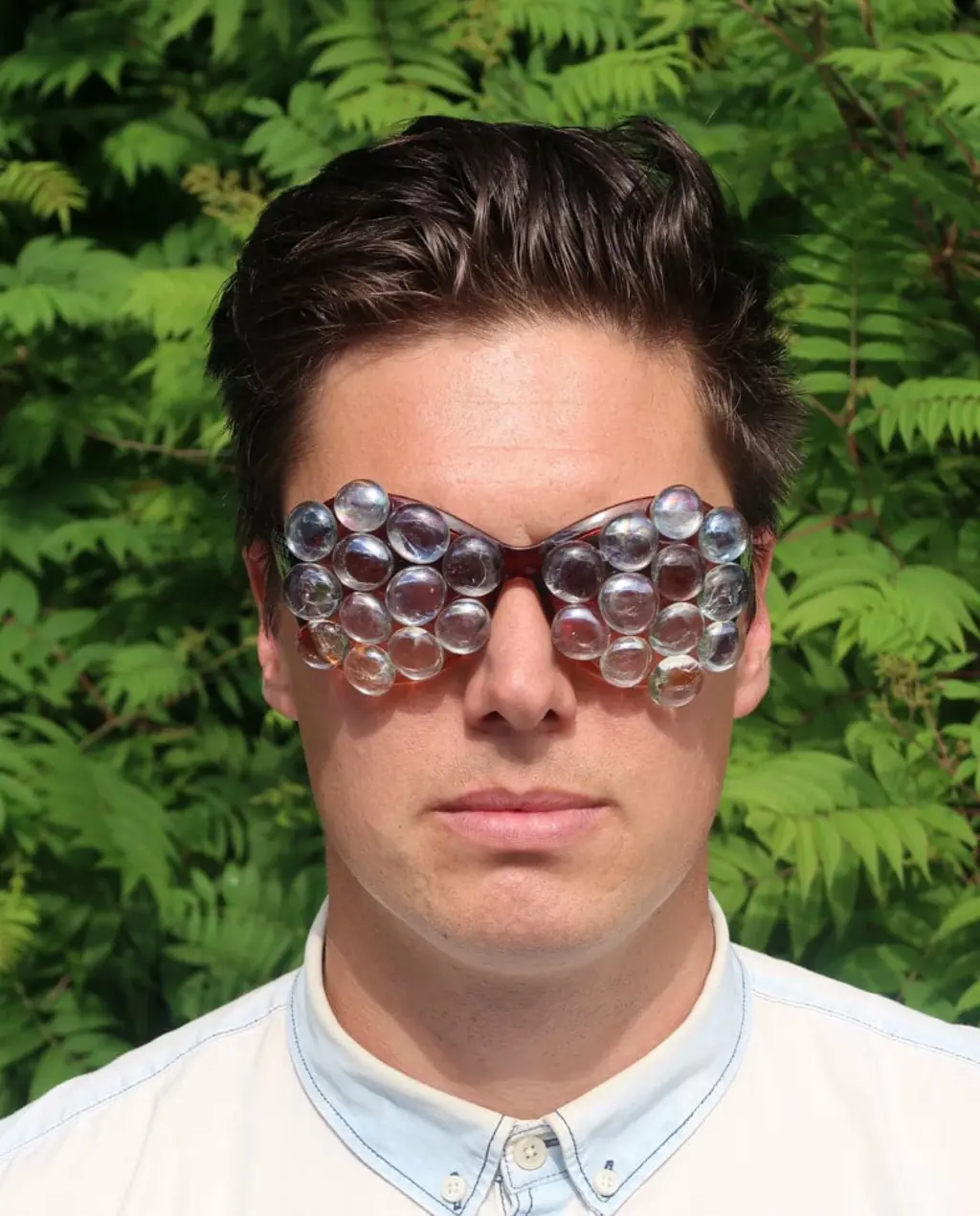 Andreas Wahl med briller med bobbleplasst