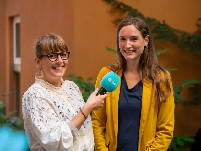 Vibeke Vesterhagen og  Lise Vermelid Kristoffersen