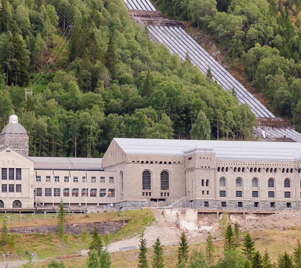 Oversikt over Norsk industriarbeidermuseum i Vemork