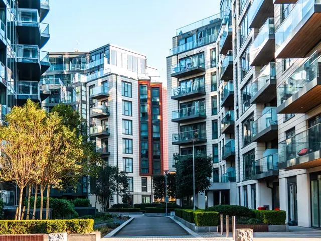 boligkompleks leilighetsbygg