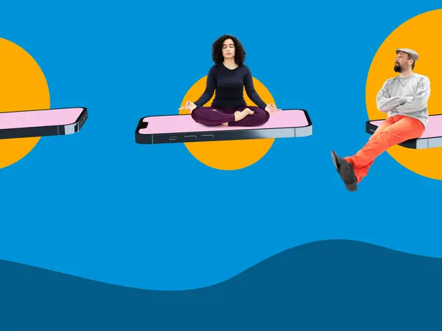 Illustrasjonsbilde av personer sittende i digital skytjeneste