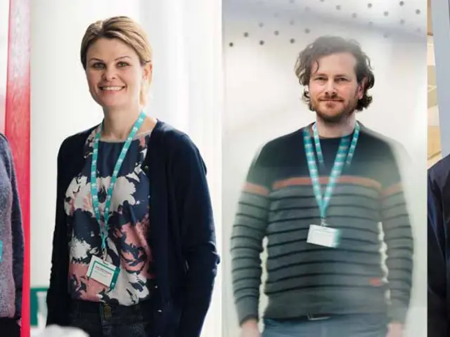 Bildemontasj av Elisabeth Ravndal Jacobsen, Marianne Gran Juriks, Halvor Røsbak Feragen og Trond Wiberg