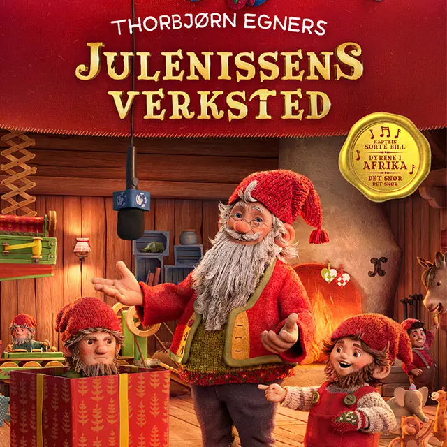 Filmplakat med julenisse