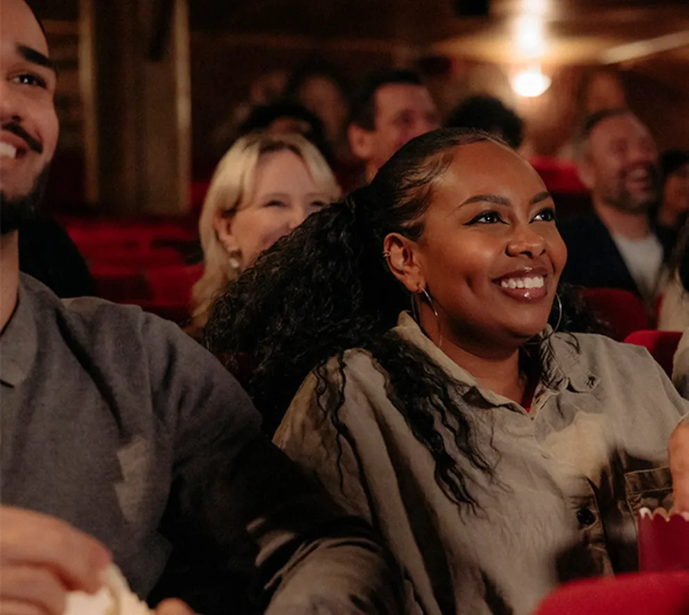 Personer som ser kino