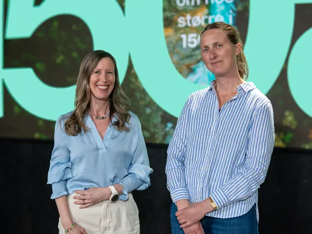 Mette Meinert og Anja Røyne