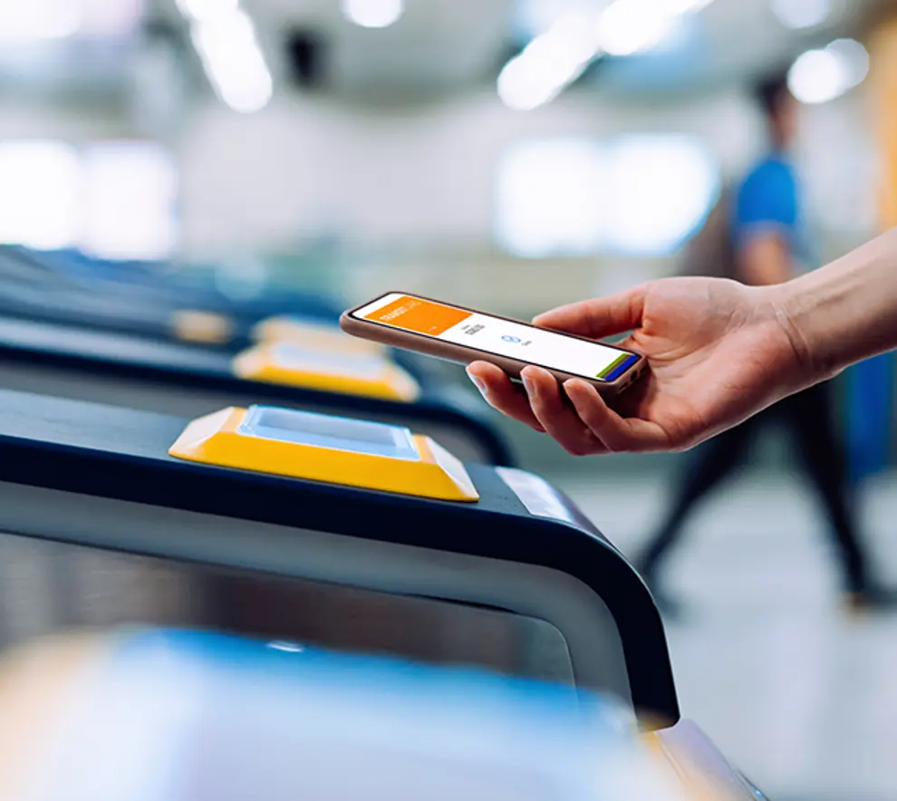 Mobil til bruk av elektroniske tjenester