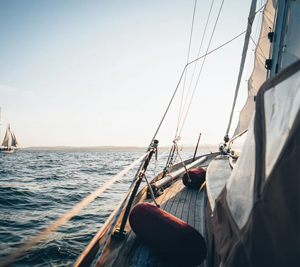 Båt på havet