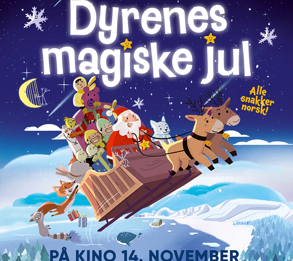 Filmplakat: Dyrenes magiske jul
