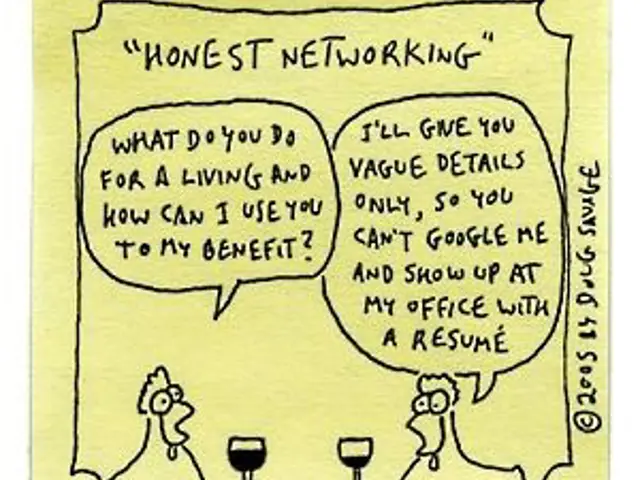 Networking cartoon
