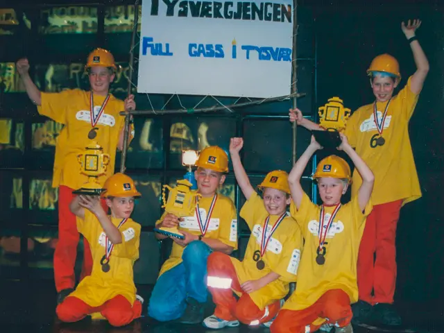 Vinnerlaget av Lego League i 2001