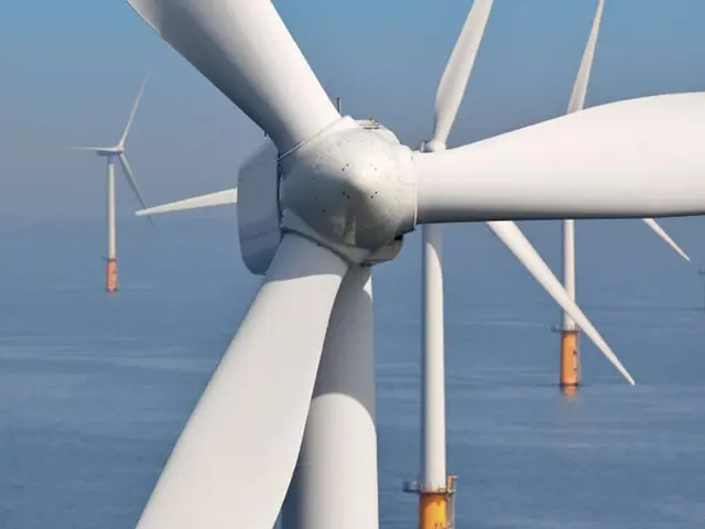 Vindmøller plassert i havet