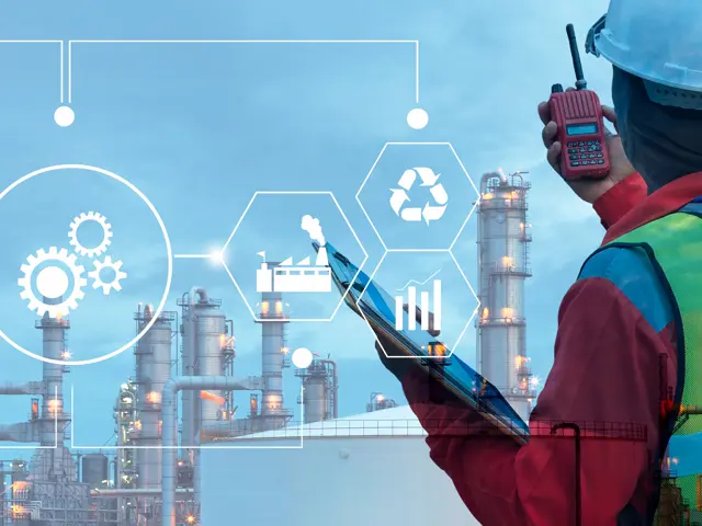 en plattformarbeider jobber virtuelt