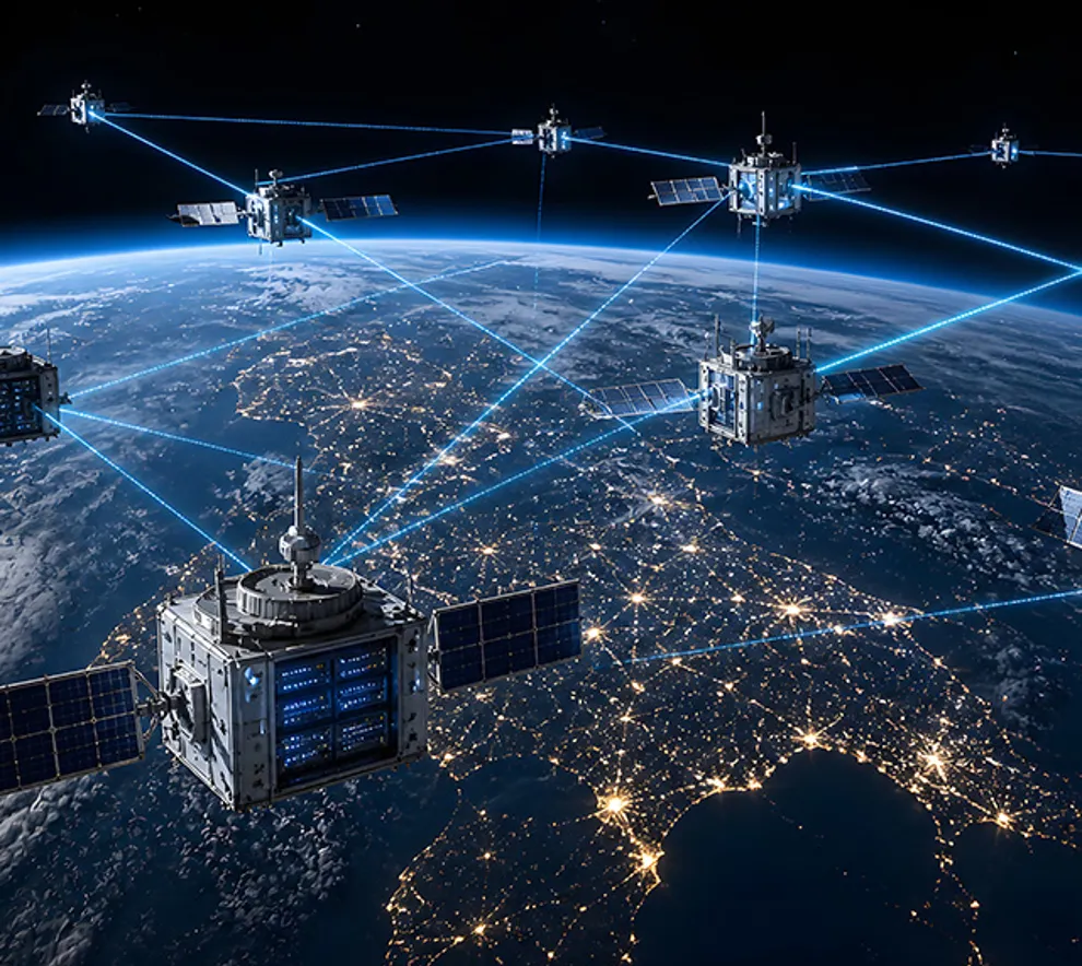 Datasentre i bane i verdensrommet