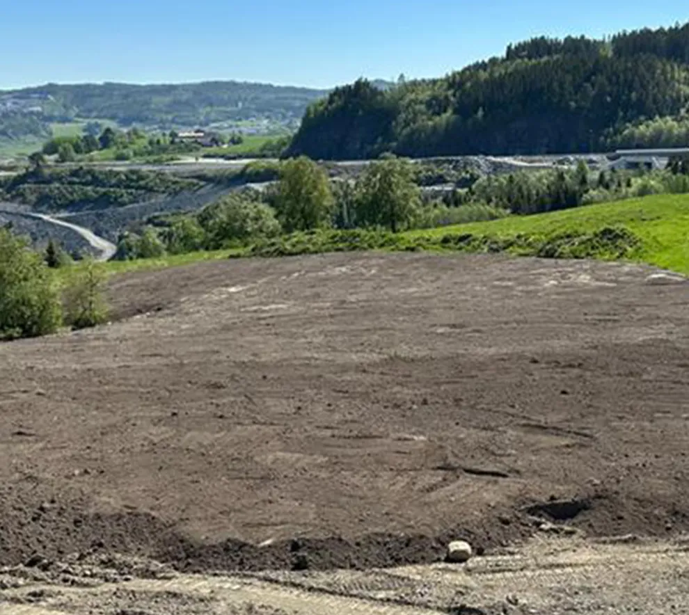 utbyggingen av E6 Ranheim-Værnes, i regi av Nye Veier, 2024. Foto: Mette Wanvik.