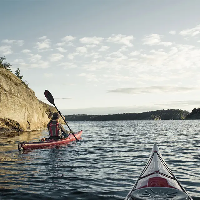 Padletur med kajakk