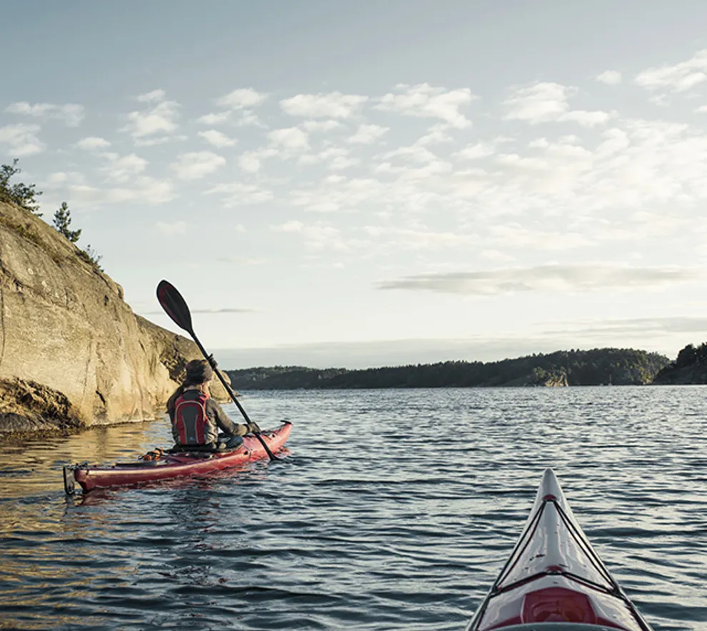 Padletur med kajakk