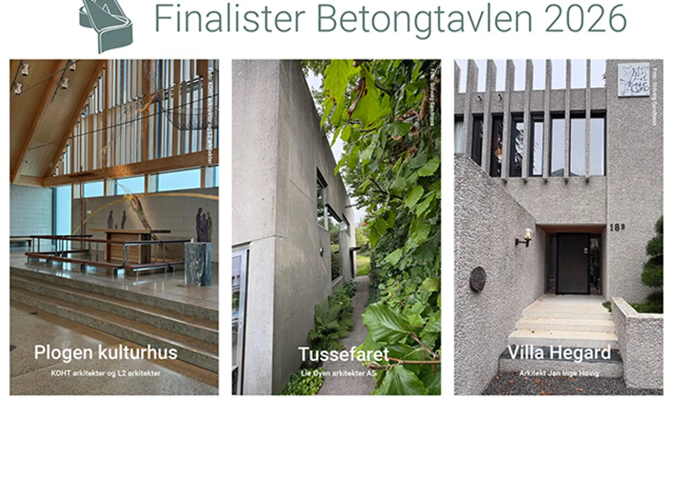 Finalister Betongtavlen