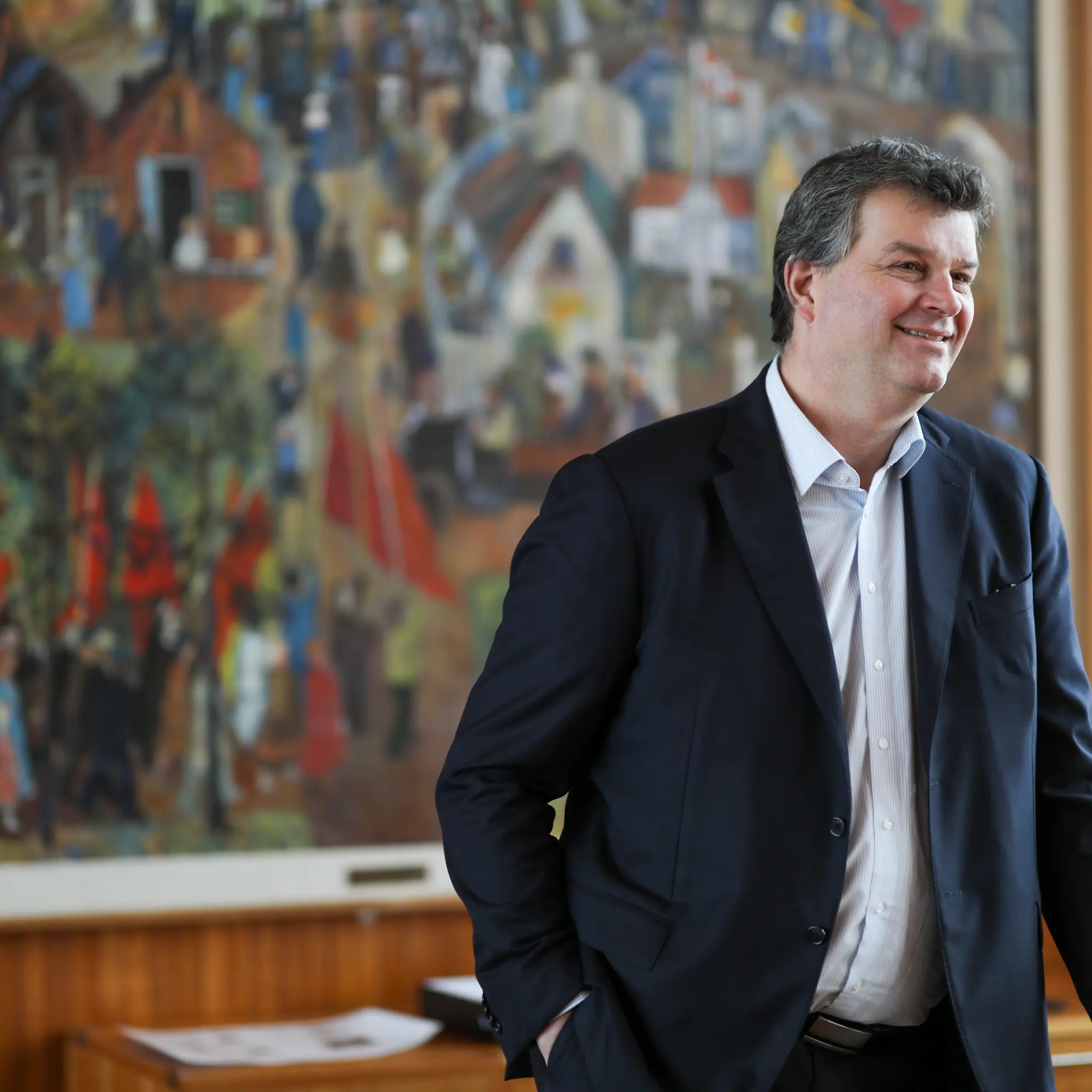 Hans-Christian Gabrielsen holder tale