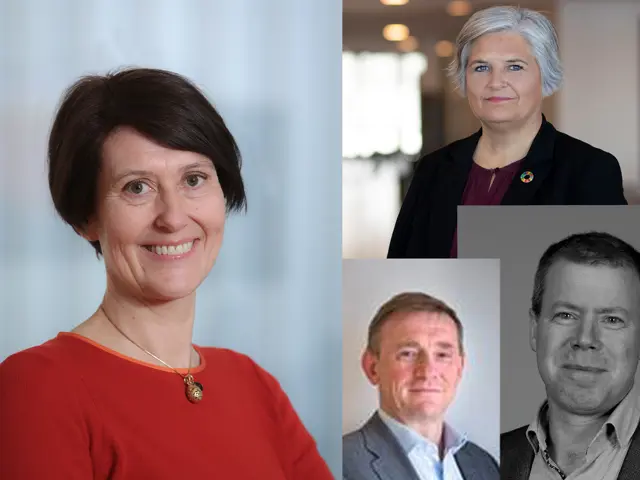 Bildekollasj av Kjønigsen, Brett, Olsen og Vik