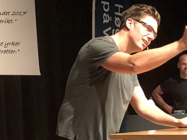 Andreas Wahl på Realfagsdagen