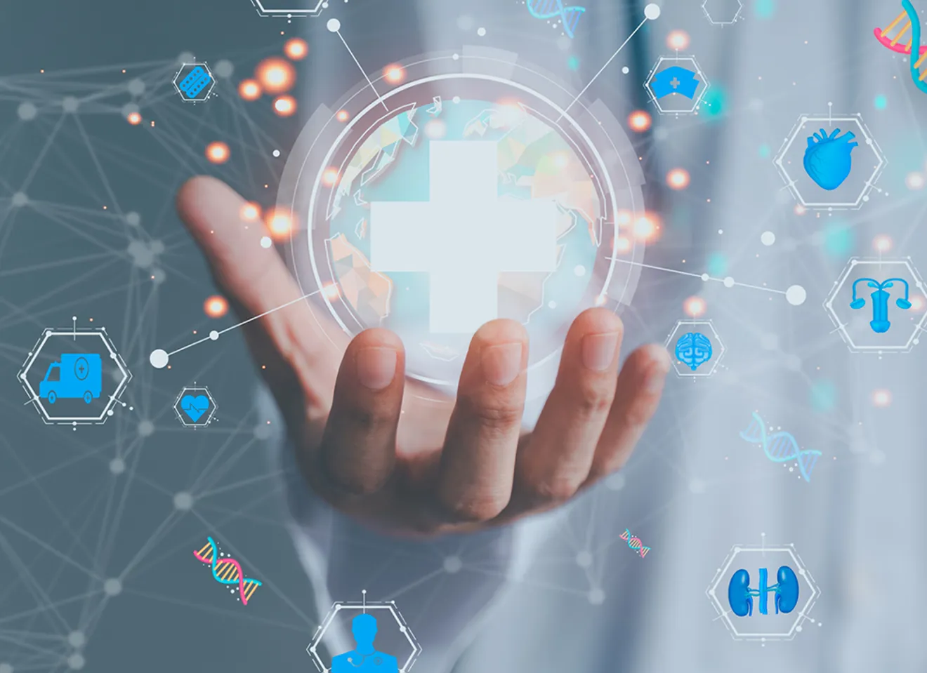 Digital helseteknologi med fokus på innovasjon, pasientbehandling og medisinske løsninger.