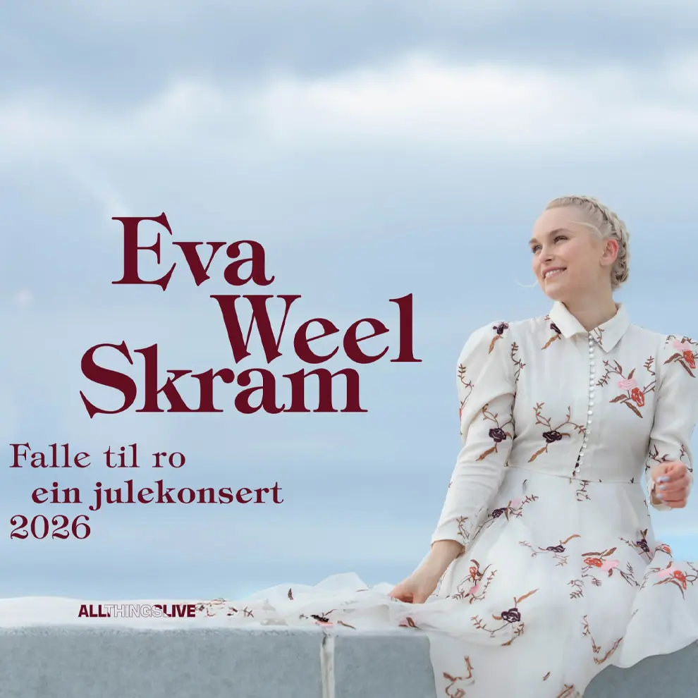 Eva Weel Skram julekonsertplakat